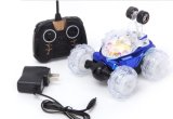 Plastic Electronic Remote Control Car with Flash and Music-Can Sell