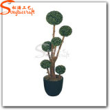 Graden Decoration PVC Artificial Bonsai Plant Topiary Tree