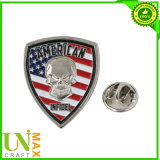 Nickel Plated Enamel Lapel Pin Badge (UM-3929)