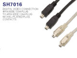 IEEE1394 Firewire Cable 4pin to 4pin (SH7016)