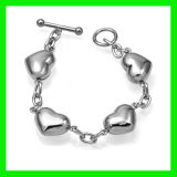 2012 Heart Shaped Stainless Bracelet Jewellery (TPSB709)
