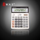 12 Digits Dual Power Desktop Calculator with Solar Power