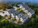 Aerial View Virtual Reality 3D Architectural Rendering