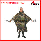 PVC Camouflage Poncho for Promotion (Y-1227)