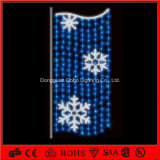 Decorative Snowflake Lighting Poles LED Outdoor Decoration Light