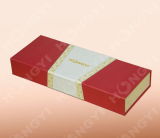 Red+White Gloss Lamination Art Paper Gift Box for Packaging (HYJ022)