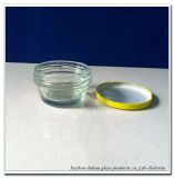 55ml Food Grade Glass Jam Jar with Tin Lid