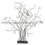 Simple Tree Wrought Iron Jewelry Display (wy-4272)