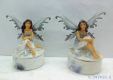Polyresin Fairy Jewellery Box for Home Decoration