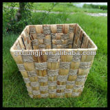 Rectangular Natural Water Hyacinth Storage Baskets