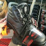 Stock Low Price Industrial Work Leather Safety Shoes