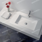 Modern Design Stone Resin Artificial Stone Bathroom Mineral Sink (JZ9029)