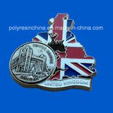 London Souvenir Magnet of Metal Zinc Alloy Crafts