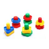 Children's Plastic Desktop Toy, Intellectual Building Brick Toy with CE/ISO Certificate