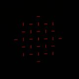 650nm 10X Diffraction Gratings Plastic Lens Red Laser Camera