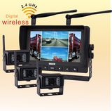 Car Camera Wireless System with Eco Light Sensor Monitor