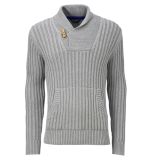 Man's Knitting Long Sleeve Crew Neck Pullover Sweater (SM-13001)