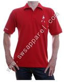 Men's Plain Printing Polo T Shirt