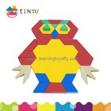 Wholesale 2015 New Popular Plastic Children Block Triange Puzzle Toy