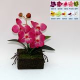 Artificial Potted Flower, Imitative Silk Orchid