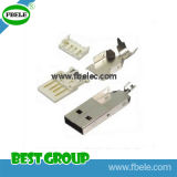 USB/a Plug/Solder/for Cable Ass'y Fbusba1-101