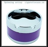 Gossip Windproof Ashtray Promotion Gift with Leather Sticker