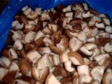 IQF Sliced Shiitake Mushrooms