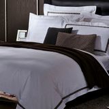 Hotel White Plain Cotton Sateen Sheet