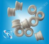 Grooved Ceramic Eyelet, Coil Winding Guide Eyelet, Textile Guide Eyelet