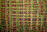Stretch Wool Blenched Interweave Colourful Check Fabric