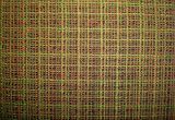 Stretch Wool Blenched Interweave Colourful Check Fabric