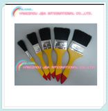 Wooden Handle Black Bristle Paint Brush