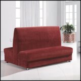 Red Upholstery Fabric Restaurant Booth Seating (SP-KS103)