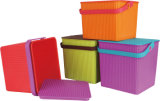 Plastic Multifunctional Storage Box/Stool (LE59671&LE59672)