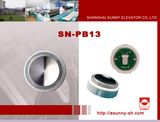 Blue LED Lights Push Button (SN-PB13)