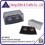 Metal Masonic Cufflinks in Plastic Box