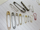Wholesale Various Sizes and Color Iron Safety Pin for Hangtag