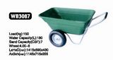 2 Wheels Plastic Tray Wheel Barrow (Wb3087)