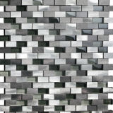 R1671- 2015 Modern Glass Mosaic Tile with Metal