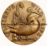 Wild Life Zinc Metal Coin (D23)