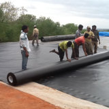 HDPE Geomembrane Used in Construction Earthworks