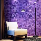 Sound-Absorbing Interior Wall Decoration PVC Panel / 3D Wall Panel for Home Decor