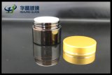 Amber Glass Cosmetic Jar with Goldern Caps 30ml Glassware