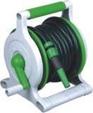 Plastic Bracket 20m PVC Water Garden Hose Reel Cart with Fittings