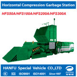 Horizontal Compression Garbage Station