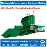 Horizontal Compression Garbage Station