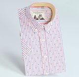 Mens Fashion 100% Cotton Stripe Shirt