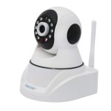 720p 1MP H. 264 WiFi IR-Cut Indoor Onvif IP Camera Support TF Card Record