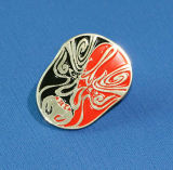Theatrical Mask Metal Badge (GZHY-CY-050)