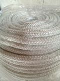 Round Braided Glass Fiber Rope for Insulation